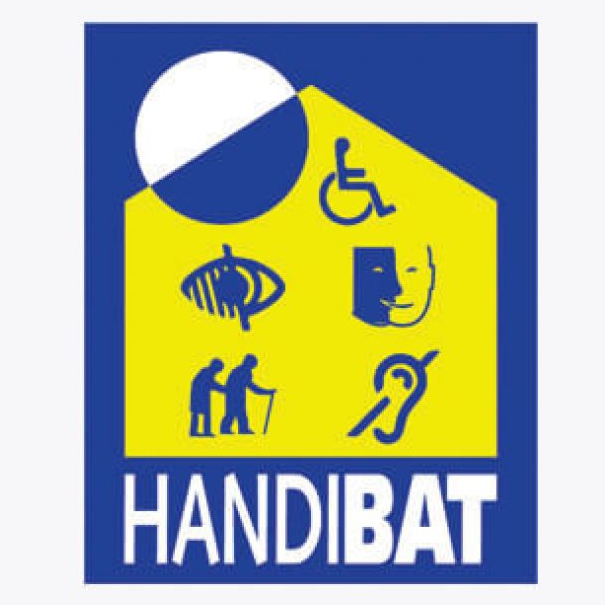 Handibat + qualification logo
