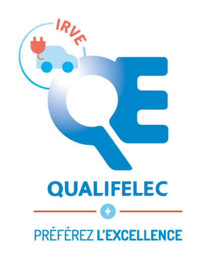 Qualifelec IRVE + qualification logo