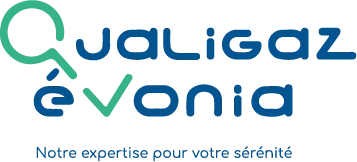 Qualigaz Evonia + qualification logo