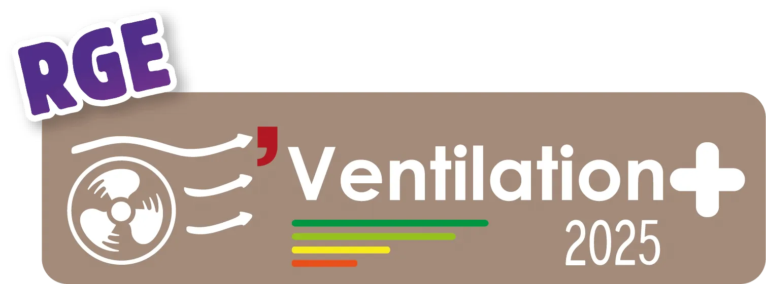 Ventilation+ + qualification logo